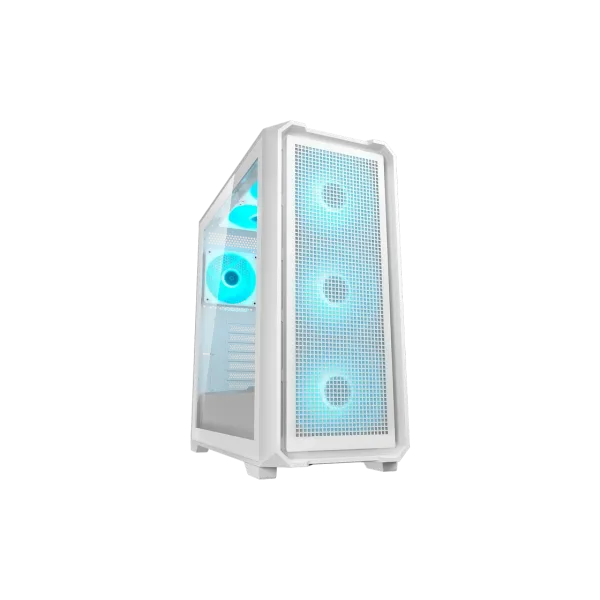 Case ATX Cougar MX600 Air PRO  w/o PSU, 5x140mm, 1x120mm, ARGB PWM, TG: Front&Side, 2xUSB3.0, 1xUSB-C, 2x2.5&