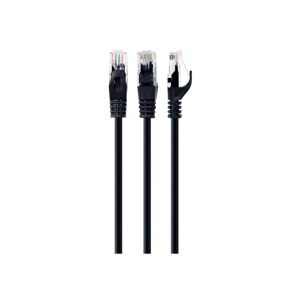 Patch Cord Cat.6U Cablexpert PP6U-2M/BK, Black