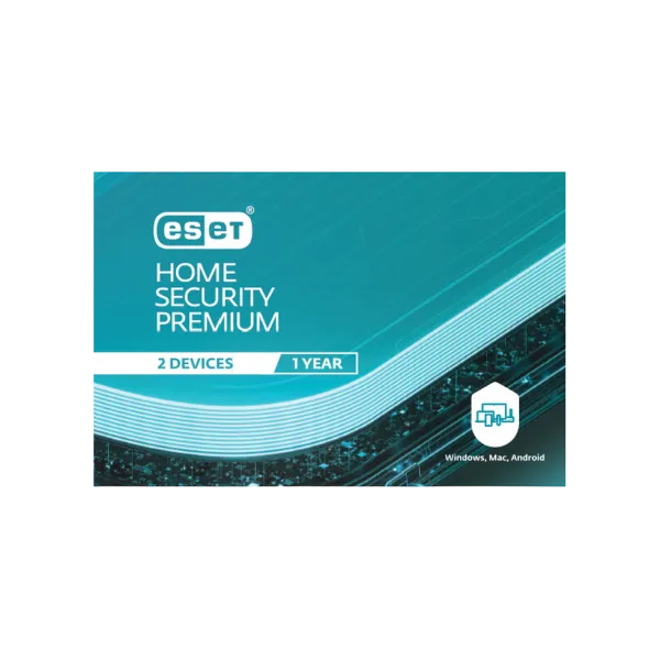 ESET Home Security Premium на 1 год. Для защиты 2 объектов