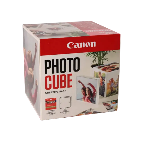 Paper Canon PP-201, 5X5", Photo Cube, CP Wh/Pk