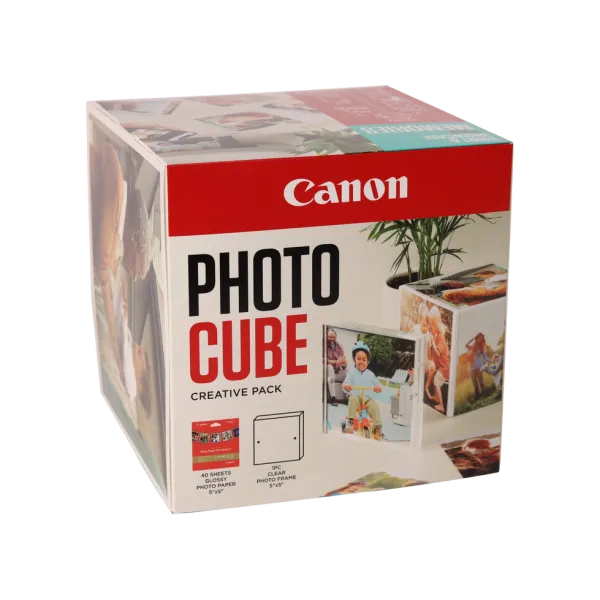 Paper Canon PP-201, 5X5", Photo Cube, CP Wh/Bl