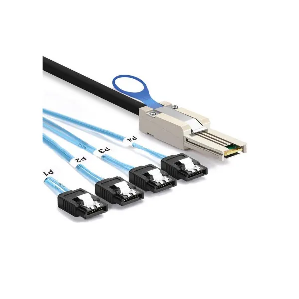 RAID Cable SFF-8088 TO 4x SATA, 1m