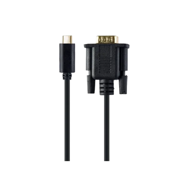 Кабель Type-C - VGA 2,0 м Cablexper, 1920 x 1080 при 60 Гц, A-CM-VGAM-01