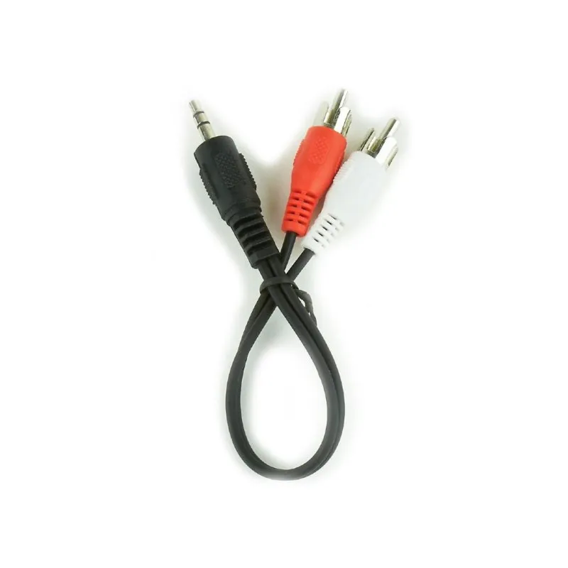 CCA-458/0.2 3.5mm stereo plug to 2 phono plugs 0.2 meter cable, Cablexpert