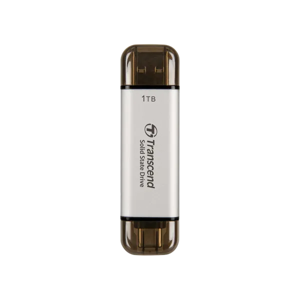 Внешний SSD 2.0TB Transcend ESD310S, Silver