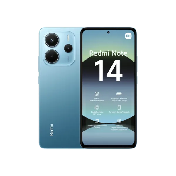 Xiaomi Redmi Note 14 4G 6/128GB NFC EU Blue