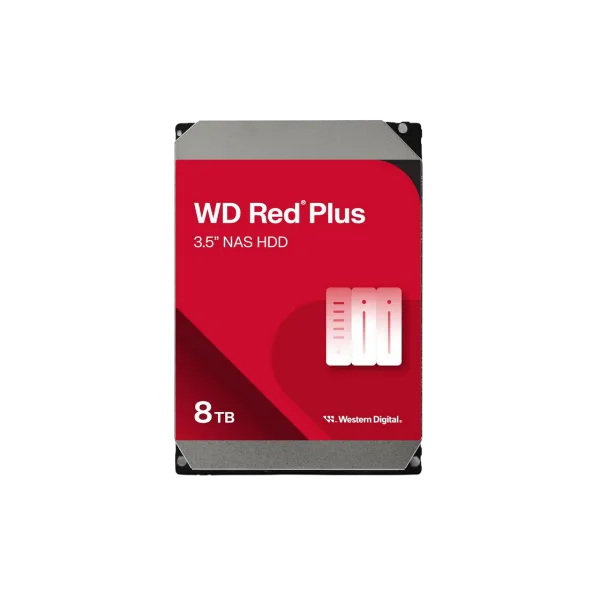 Жесткий диск 8.0TB Western Digital Red Plus WD80EFPX