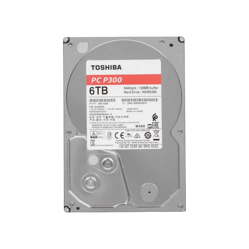 Toshiba HDWD260UZSVA P300