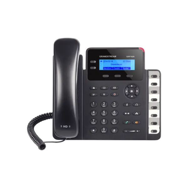 Grandstream GXP1628, 2 SIP,2 Line, PoE, Black