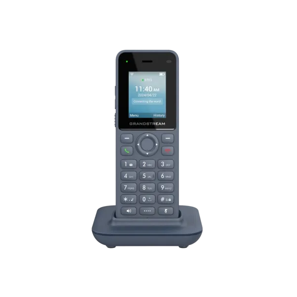 Grandstream WP816 Wi-Fi, 2 SIP, 2 Lines, Wi-Fi 6, Type-C, Jet Grey