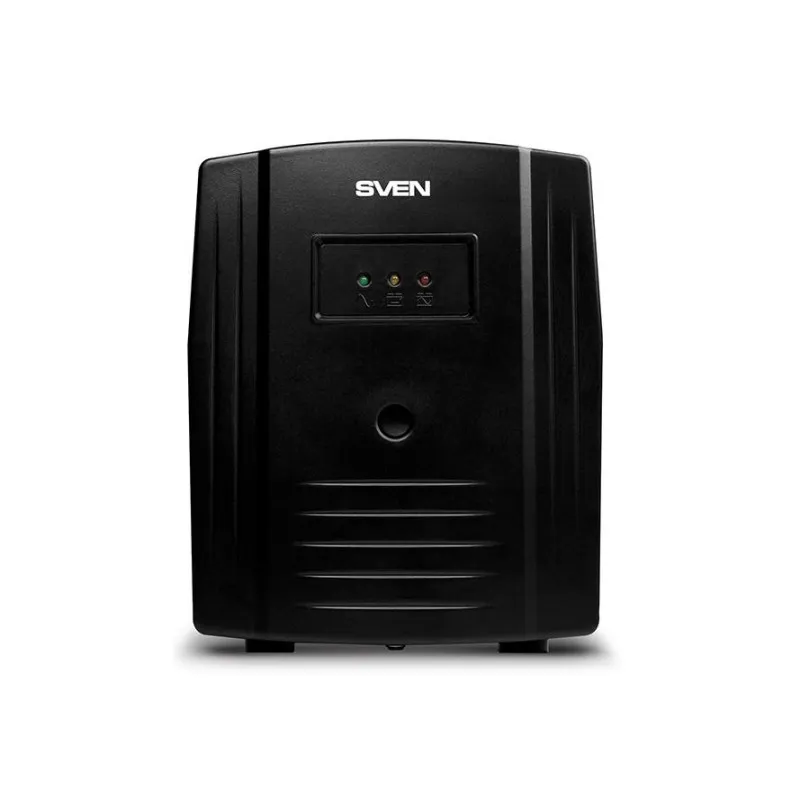 ИБП SVEN Pro 1000, 1000 ВА/720 Вт, линейно-интерактивный, AVR, светодиоды, USB, RJ-45, 3 розетки Shuko