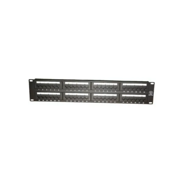 48 ports UTP Cat.5e patch panel, 2U, LY-PP5-06