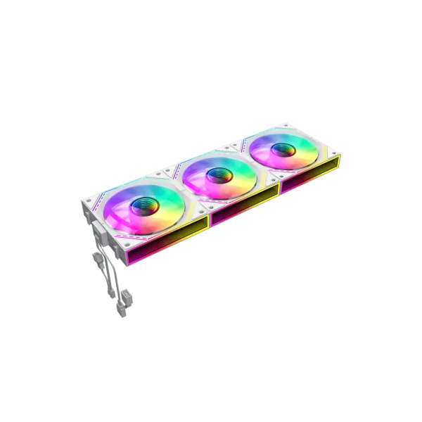 Кулер для корпуса Gamemax FN12A-S3I, White