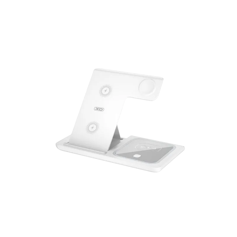 Wireless Charger XO WX023, 3in1, White
