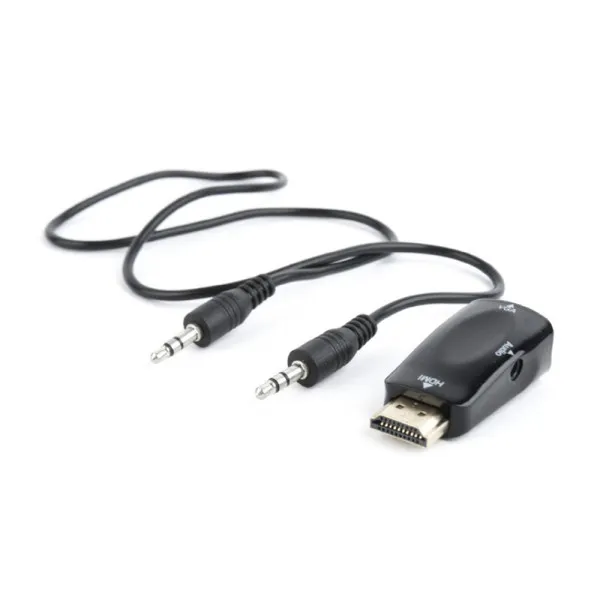 Cablexpert A-VGA-HDMI-02, Black