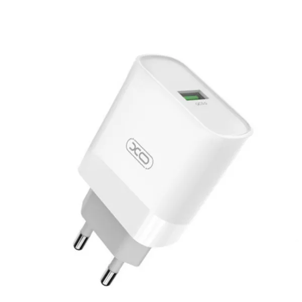 XO L63, 1USB, Quick Charge 3.0, 15W, White