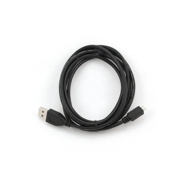 1.8 m, Cable Micro USB 2.0, Cablexpert CCP-mUSB2-AMBM-6, Professional Series, Black