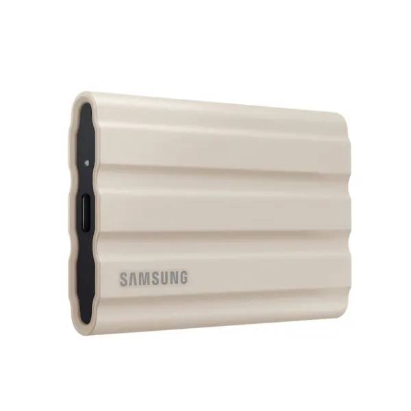 SSD Extern 1.0TB Samsung T7, Shield Beige