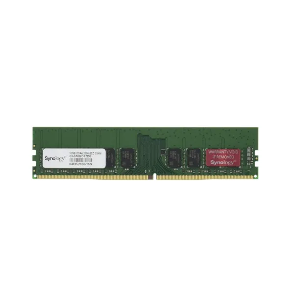 Memorie RAM 16GB DDR4-2666 Synology RAM Module ECC UDIMM D4EC-2666-16G