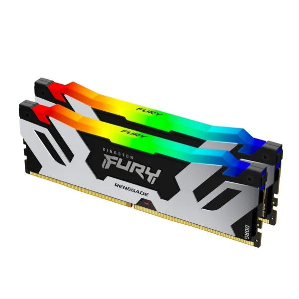 Оперативная память 32GB (Kit of 2x16GB) DDR5-7600 Kingston Fury Renegade RGB