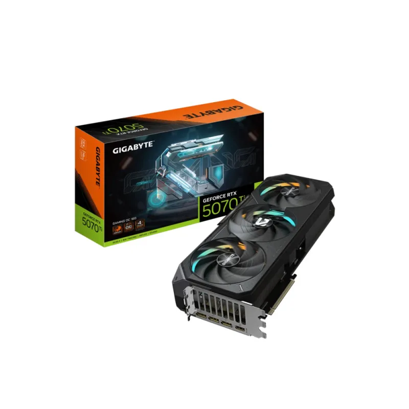 Placa Video Gigabyte GeForce RTX 5070 Ti Gaming OC