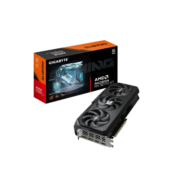 Placa Video Gigabyte Radeon RX 9070 XT Gaming OC