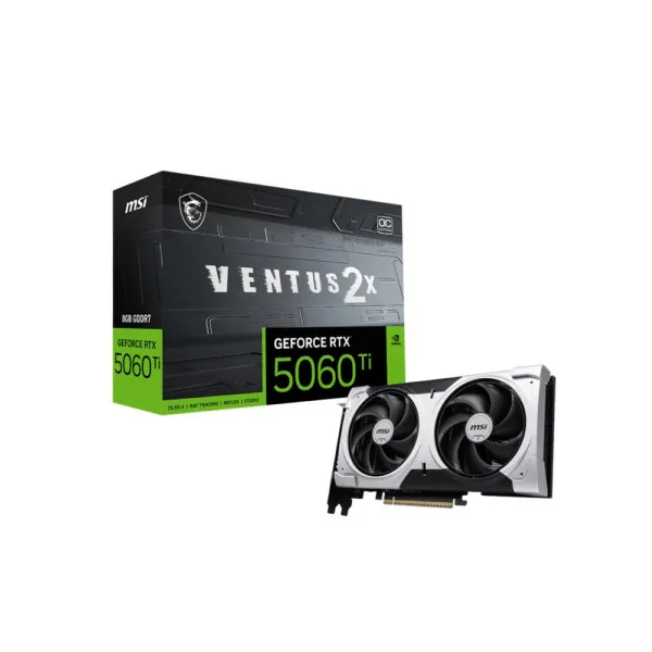 Placa Video MSI GeForce RTX 5060 Ti 8G Ventus 2X OC Plus