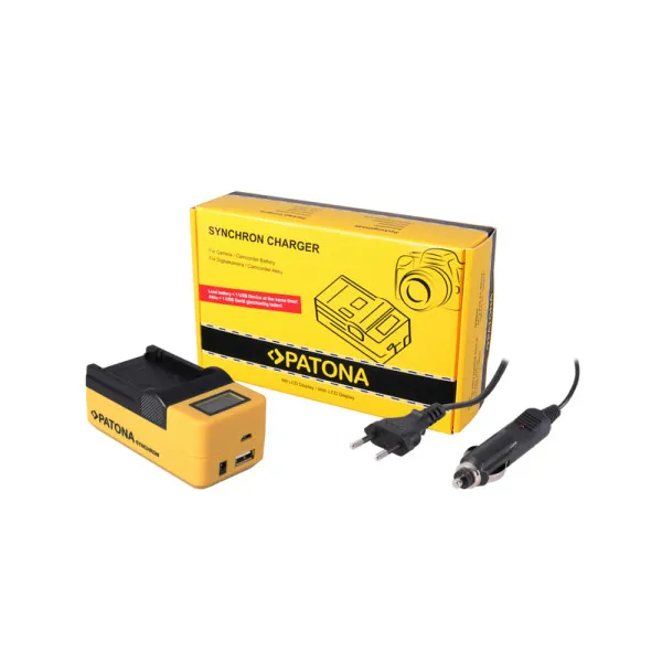 Incarcator Patona Synchron USB Sony NP-FM50