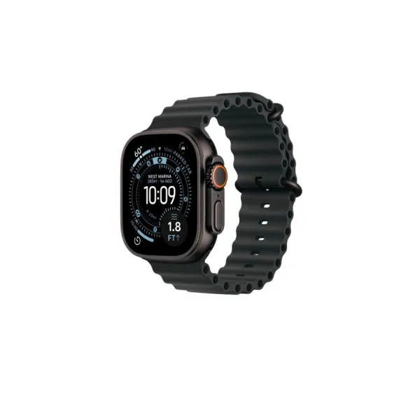 Smartwatch Apple Watch Ultra 3 GPS + Cellular, 49mm Black Titanium Case with Black Ocean Band, MF0J4 EU