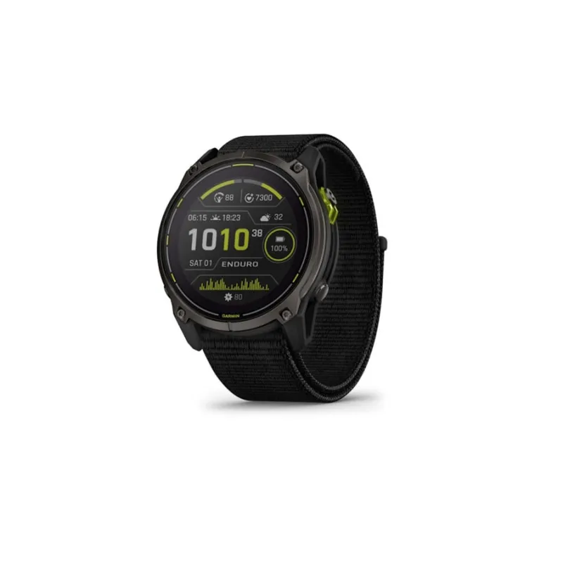 Умные часы Garmin Enduro 3 - Titan, Power Sapphire