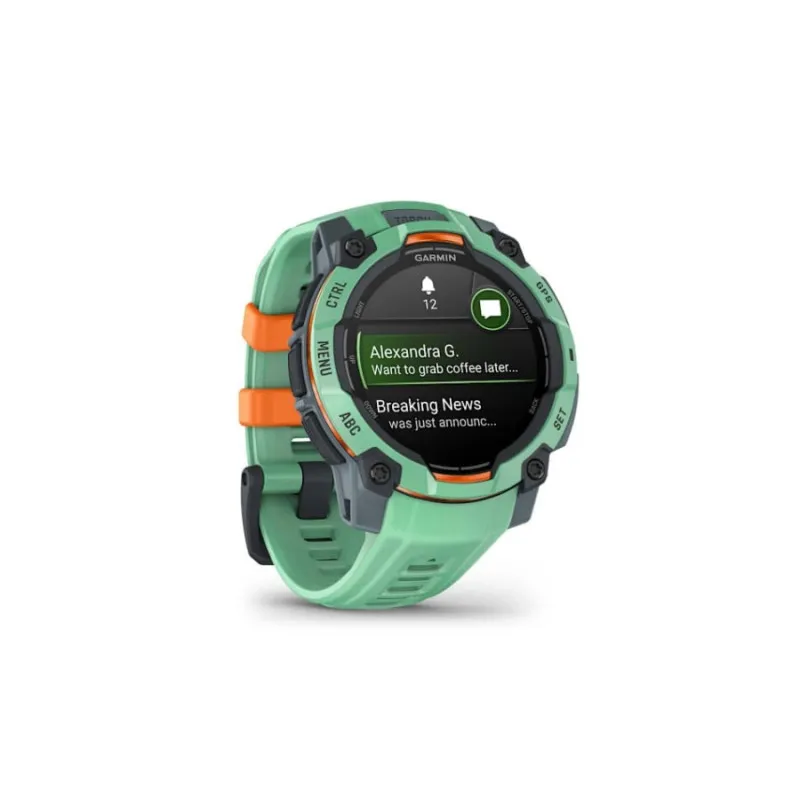 Умные часы Garmin Instinct 3 – 45 mm, AMOLED, Neotropic with Neotropic Band
