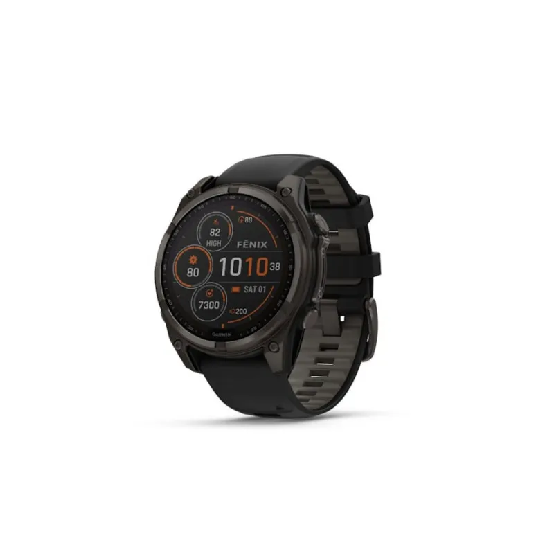 Garmin Fēnix 8 Solar Sapphire Carbon Gray