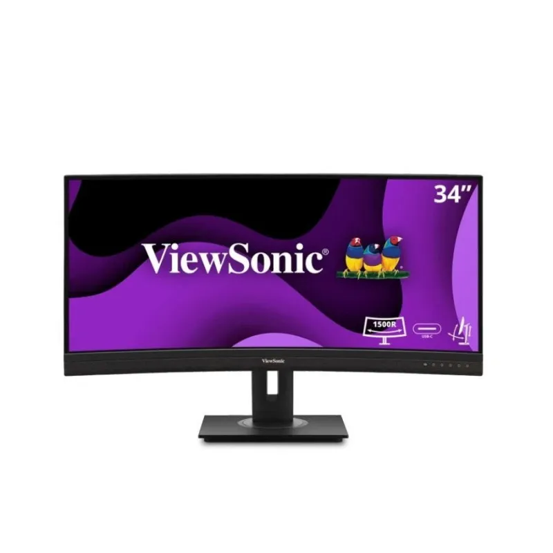 Monitor VIEWSONIC VG3456C, Curved, Black