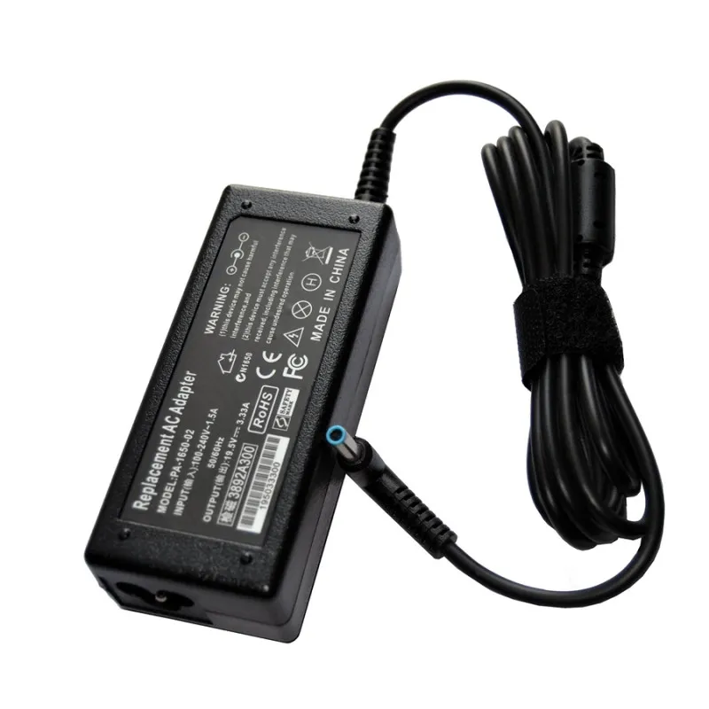 Зарядное устройство для ноутбука HP 19.5V-3.33A (65W) Long Round DC Jack 4,8*1,7mm Original