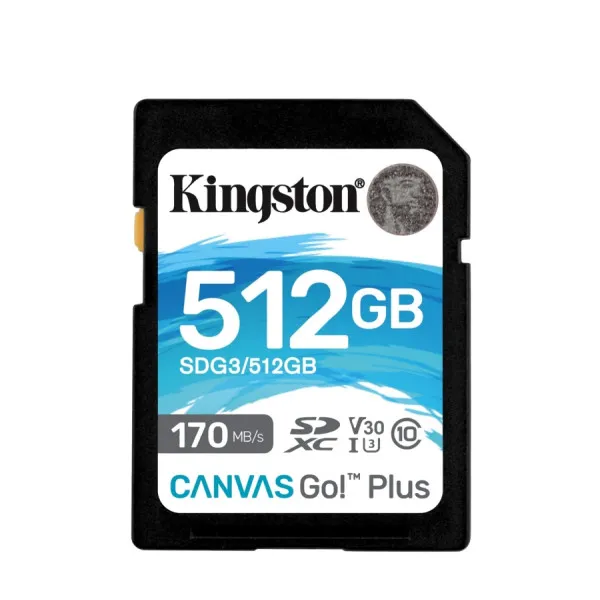 Card de memorie SD 512GB Kingston Canvas Go! Plus