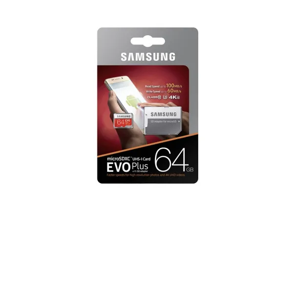 Card de memorie MicroSD 64GB Transcend TS64GUSD350V+SD adapter