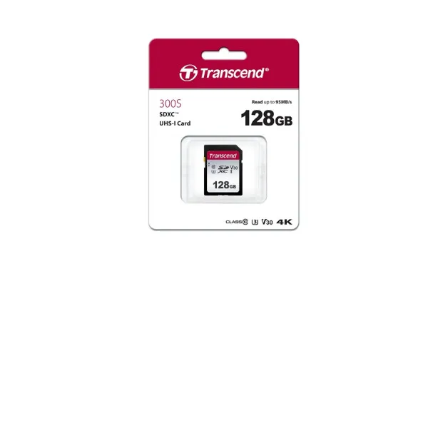 Card de memorie SD 128GB Transcend 300S TS128GSDC300S