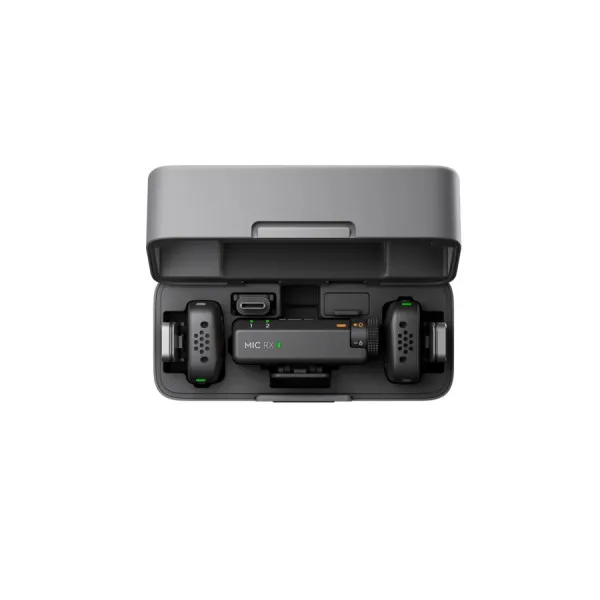 Микрофон DJI MIC Mini Kit Microphone Wireless (2TX, 1RX), 2xMicrophones, 1xReceiver, 1xCharger