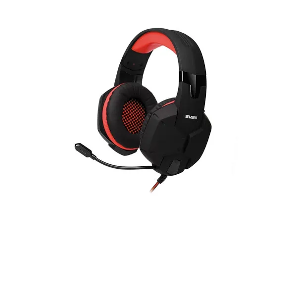 Casti Sven AP-G988MV, Black/Red