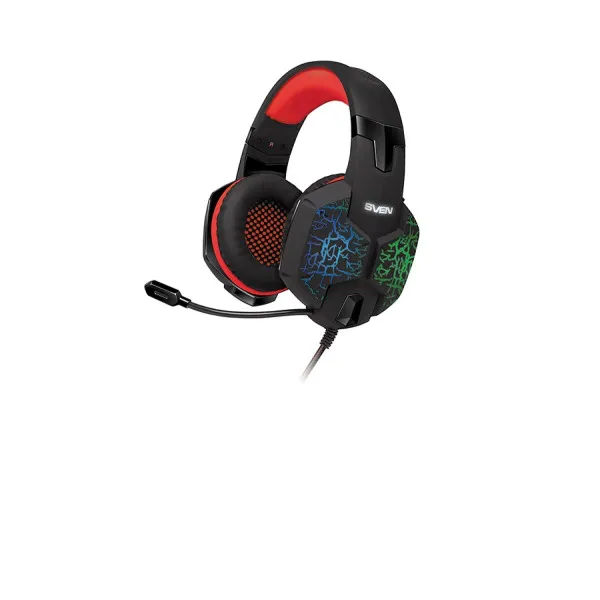 Casti Sven AP-U988MV, Black/Red