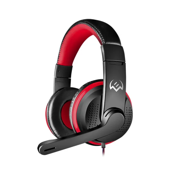 Casti Sven AP-G112MV, Black-Red