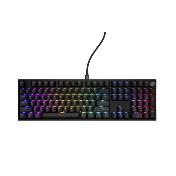 Клавиатура Genesis Thor 404, Mechanical Black, Gateron Yellow Pro