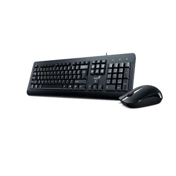 Клавиатура Genius KM-160, EN/RU, Black