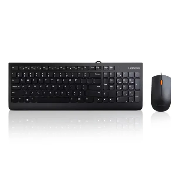 Клавиатура Lenovo 300 Combo, черная