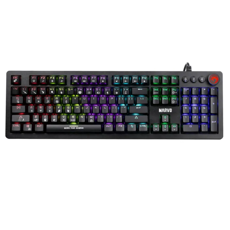 Клавиатура Marvo KG917, Jixian Blue, Black