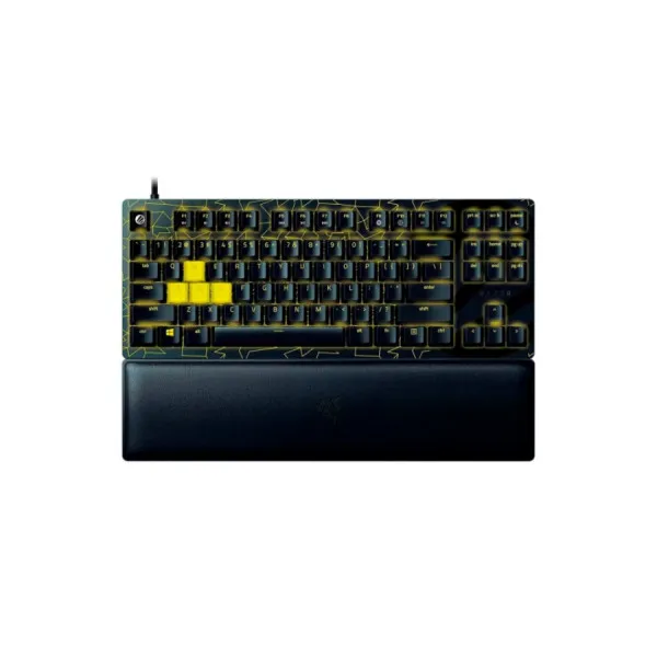 Gaming Keyboard Razer Huntsman V2 ESL, TLK, Mechanical, Opt.Linear SW, Aluminum top, Macro, Wrist Rest, Sound 