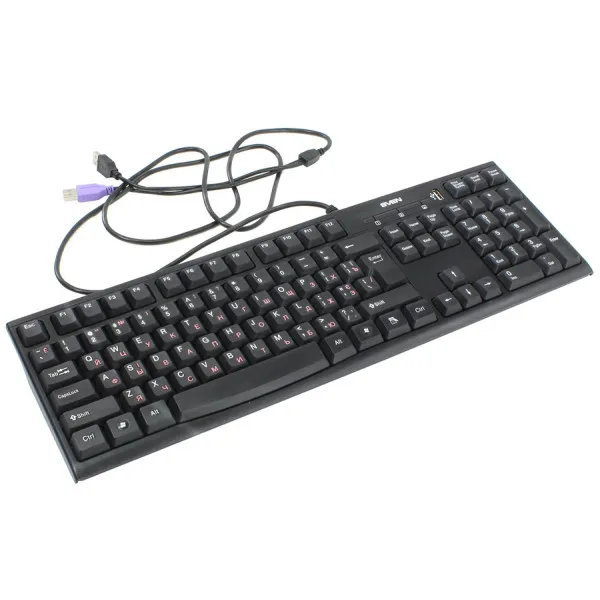 Клавиатура Sven Standard 304, EN/RU, Black