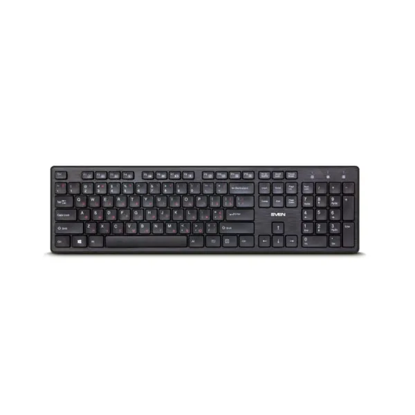 Клавиатура Sven KB-E5800W, EN/RU, Black