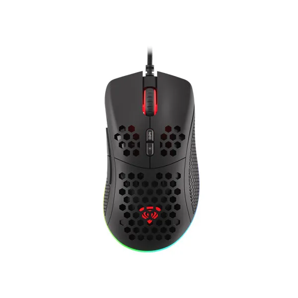 Mouse Genesis Krypton 555, Black