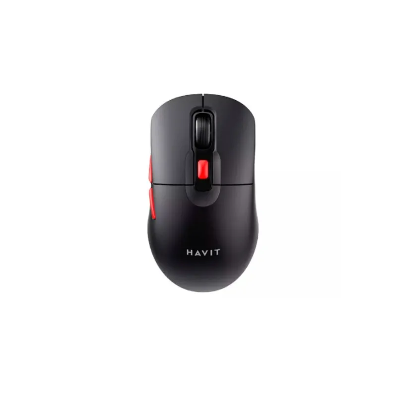 Мышь Havit MS59WB, Black/Red